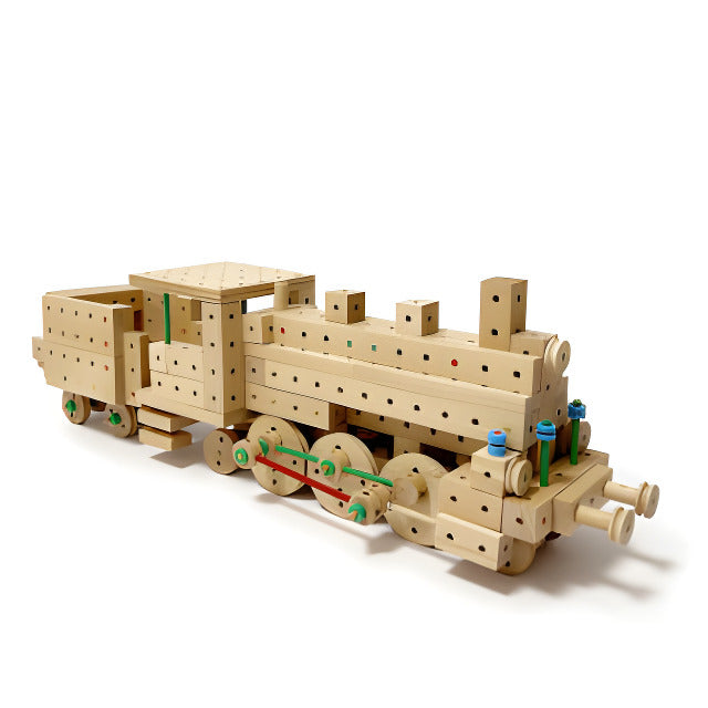 Dampflokomotive mit Tender – Modellfoto