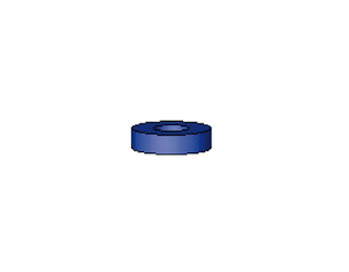 Vorstecker für Stäbe blau 2,5 mm